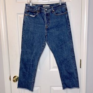 Levis Premium Wedgie Straight Size 31x26
